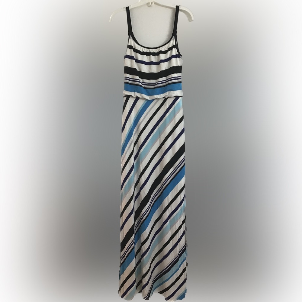 NWOT White House Black Market Maxi Strap Dress